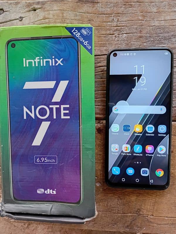 infinix Note 7. . . With Full Box. . . Official PTA Approve. . . 0