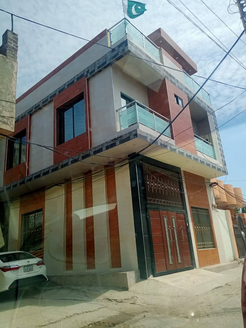 2.5 Marla (Owner Build House Solid construction) Half Triple Storey C 0