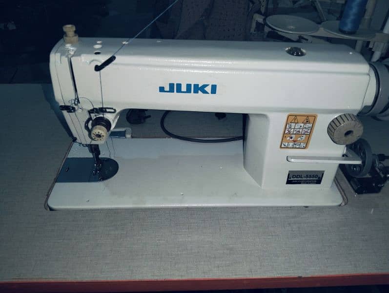 juki 5550 singer machine with servo motor 0