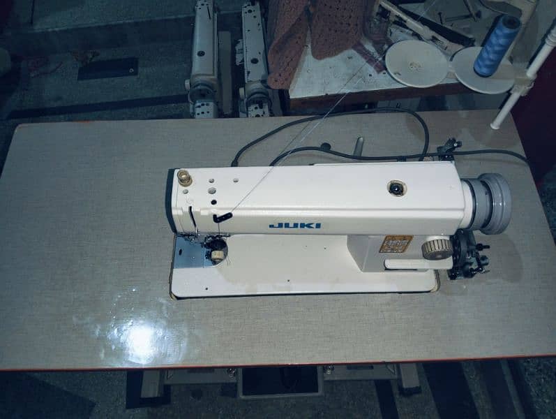 juki 5550 singer machine with servo motor 1