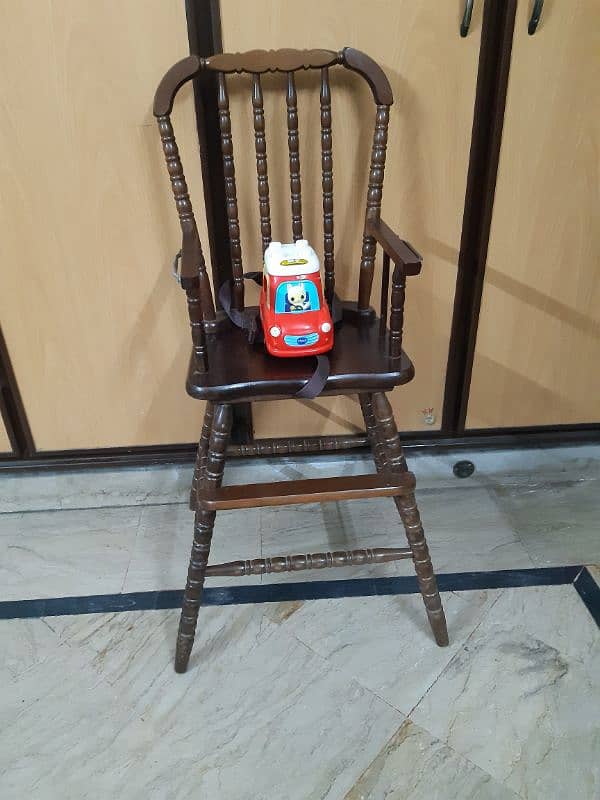 Wooden  High chair by Mokham 1