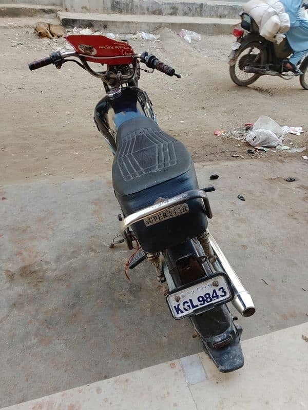 UNI PAK name hy bike ka2013 modal 0