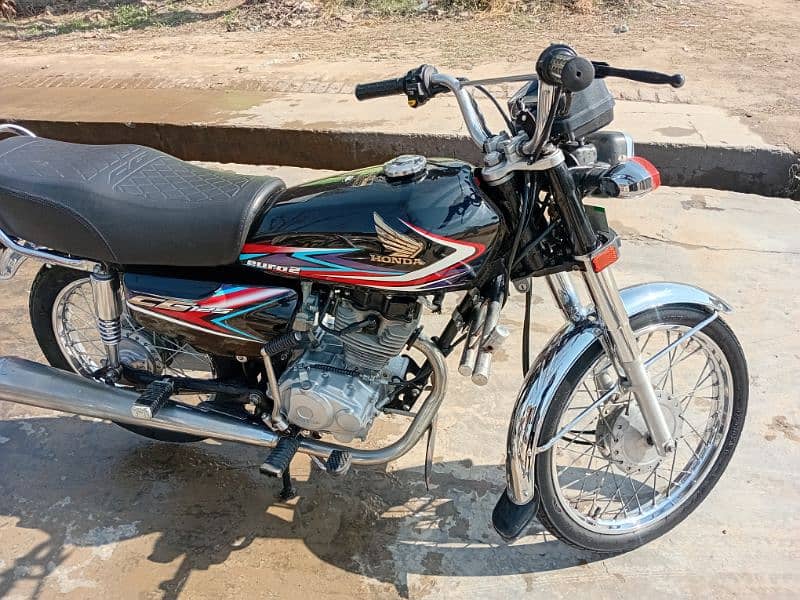 Handa cd 125 model 2019 urgent sale 8