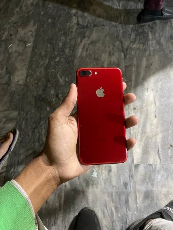 iphone 7 plus bypass 128GB Red Colour All ok 1