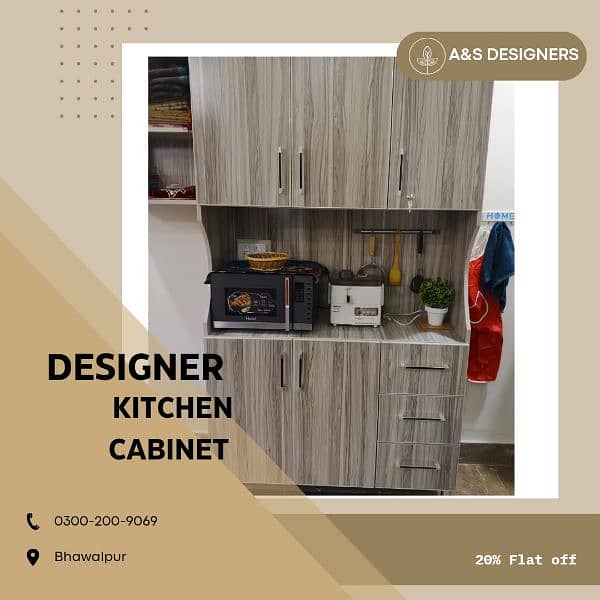 Designer Kitchen Cabinet 0