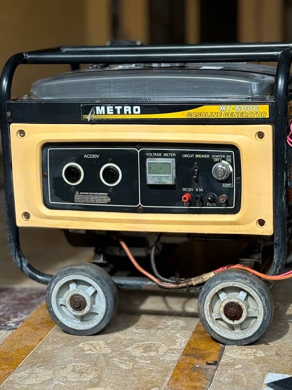 Metro 5kv Generator gas and petrol both 0