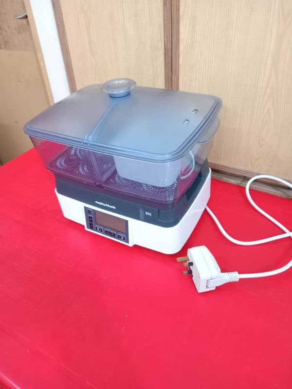 Morphy Richards Double Compartment Digital Electric Food Steamer 8