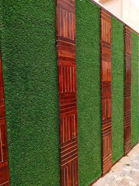 pvc wall panel. Wallpaper sheet. vinyl & wood flooring. ceiling. grass 8