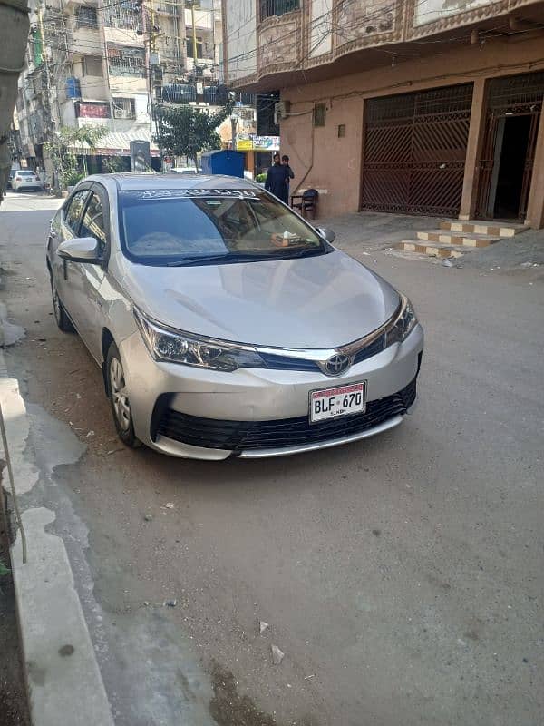 Toyota Corolla GLI 2017 in very good condition 1