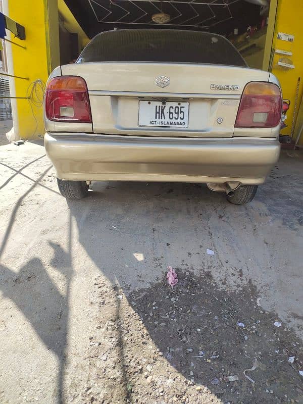 Suzuki Baleno Automatic 2004 Modal Islamabad number 18