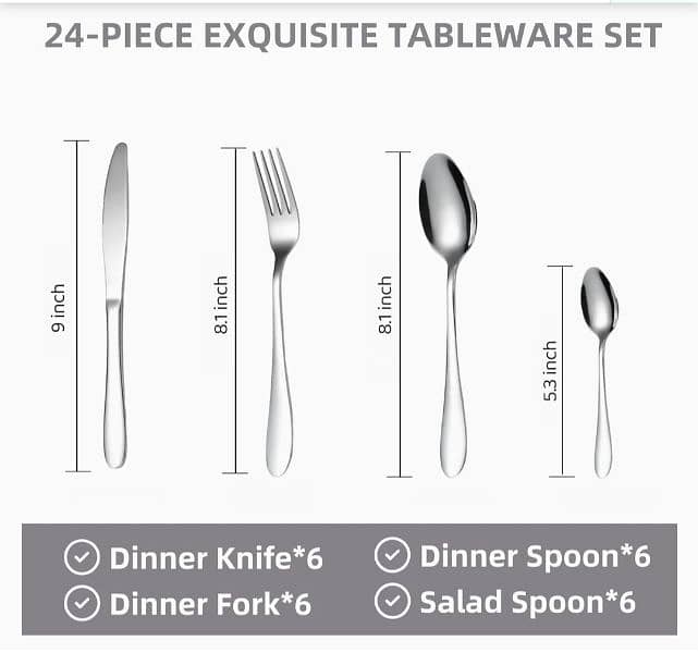 FULL CUTLERY 84 PIECE SET 1