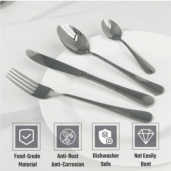 FULL CUTLERY 84 PIECE SET 2