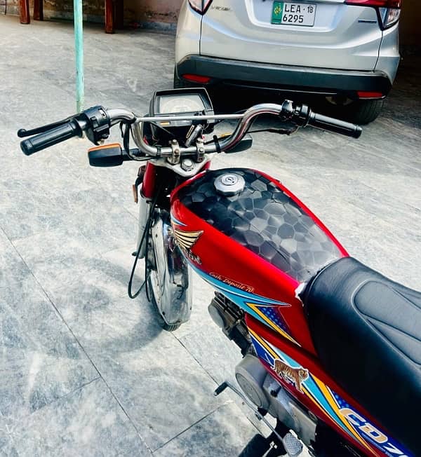 Honda cd 70 home used frist owner orignal doumneta 4