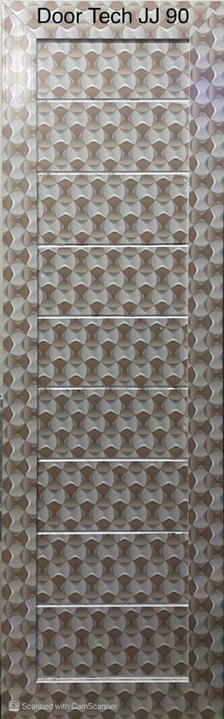 pvc wall panel - Wallpaper - vinyl/wood floor - fiber door - ceiling 9