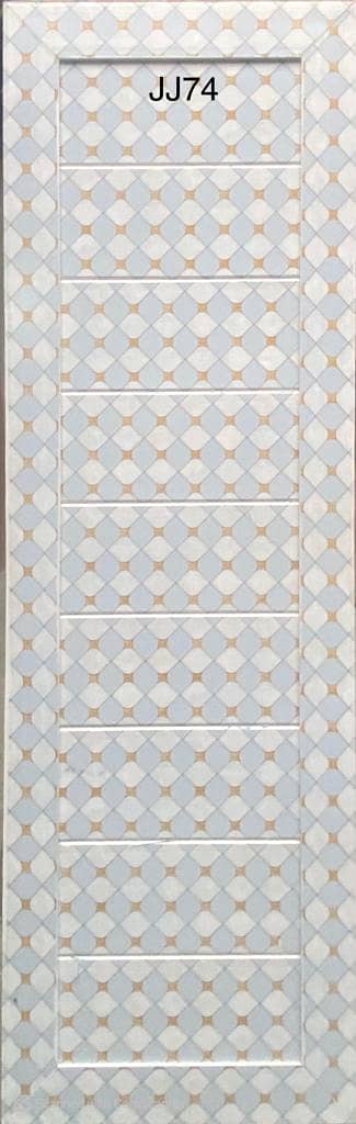 pvc wall panel - Wallpaper - vinyl/wood floor - fiber door - ceiling 13