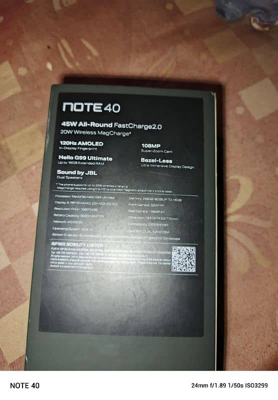 infinix note 40 4