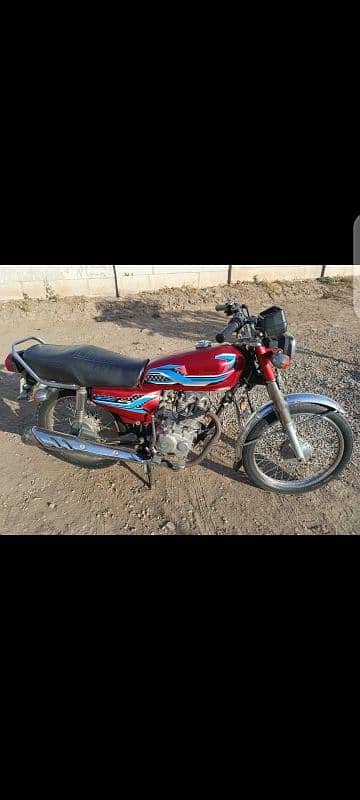 Honda 125 good condition urgent sell 5