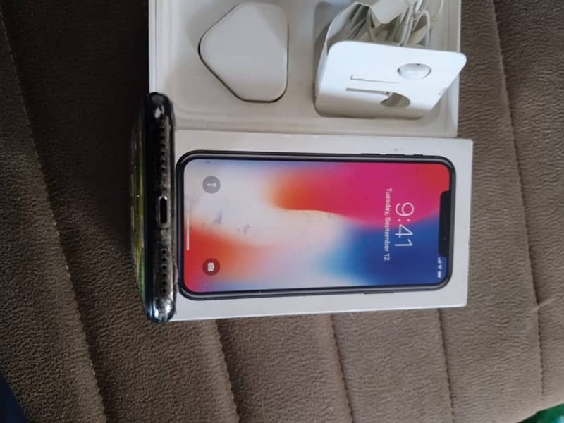 complete box iphone x pta approved 6