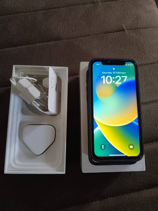 complete box iphone x pta approved 9