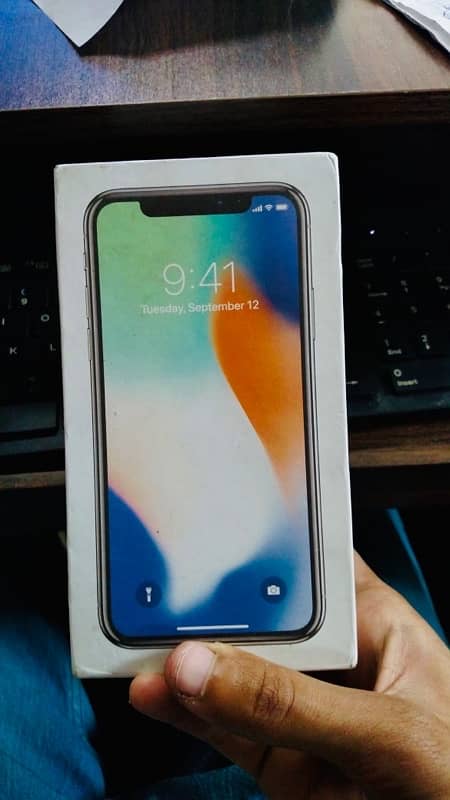 iphone x with box 7