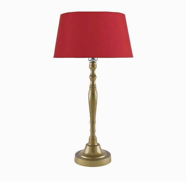 Red Shade Beautiful lamp 1