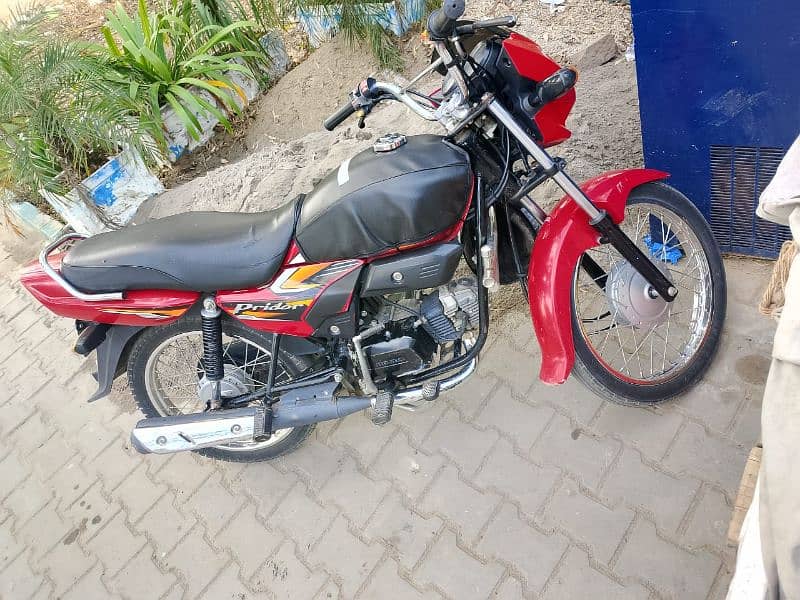 Honda pridor 100cc Red colour 2022model 1