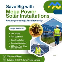 Complete Solar Installation / Solar system / system with Metering