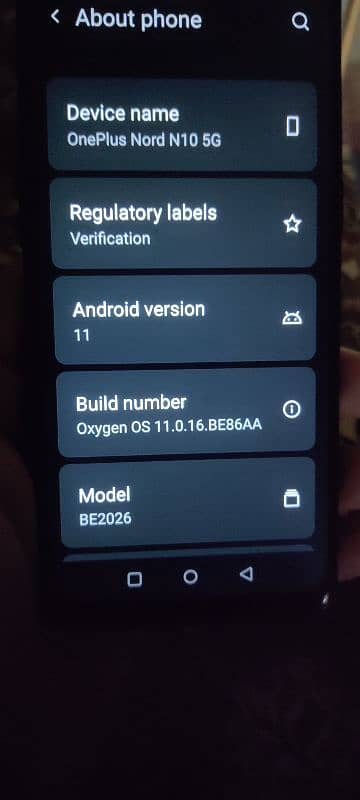 oneplus nord N10 6gb/128gb non PTA 3