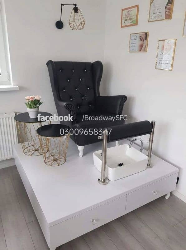 Salon chair Saloon chair shampoo unit massage bed Pedicure Manicure 13