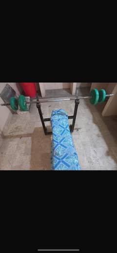 Exercise machine for muscles making dumbell pushing