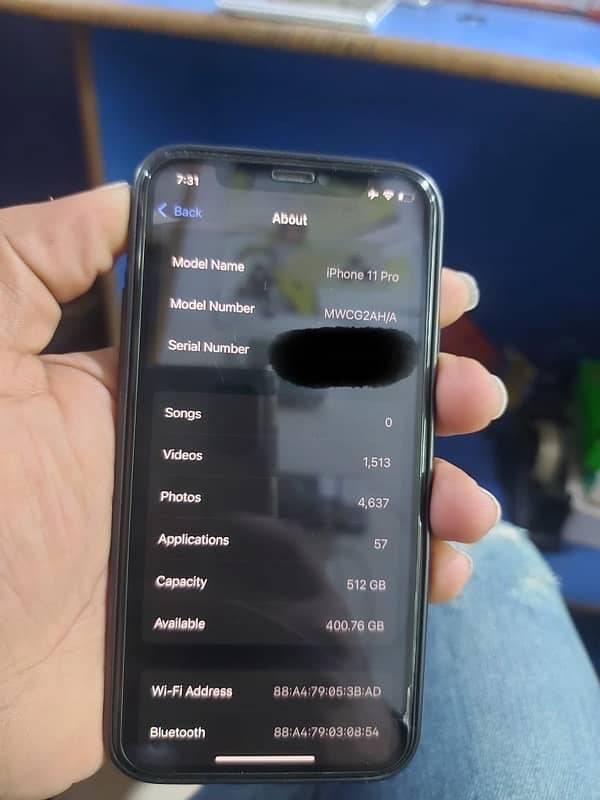 iPhone 11 pro 512 Gb non PTA FU 4