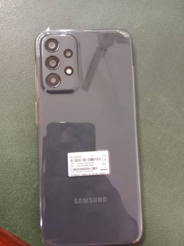 Samsung a23 with box 1