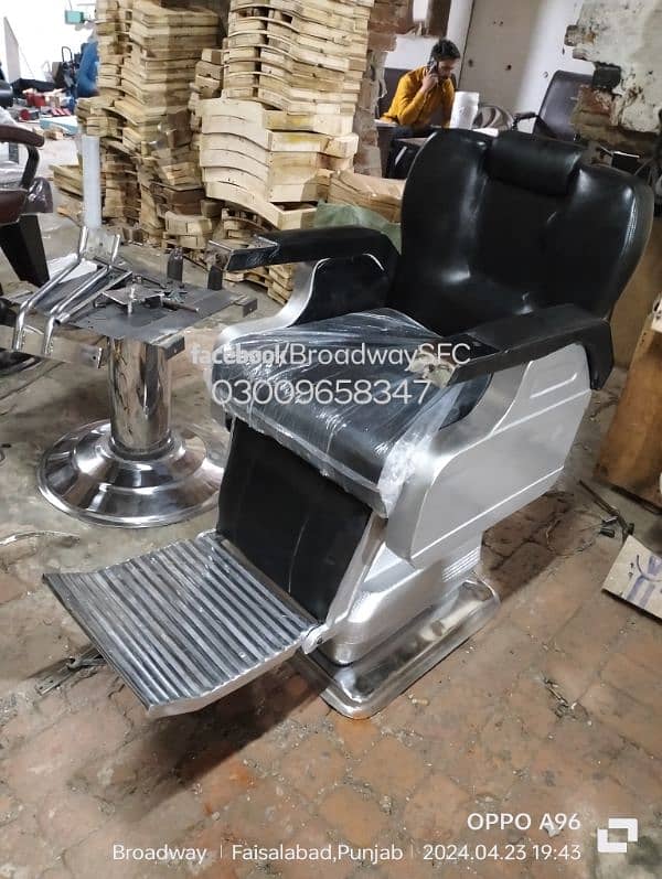 Salon Chair Barber chair Massage bed Manicure pedicure Shampoo unit 8