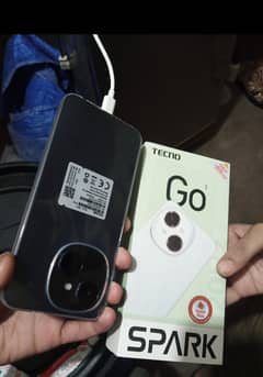 Tecno spark go 1 4/128 5 days used