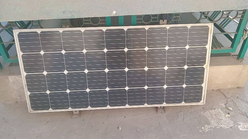 Solar panel with plastic air cooler 1