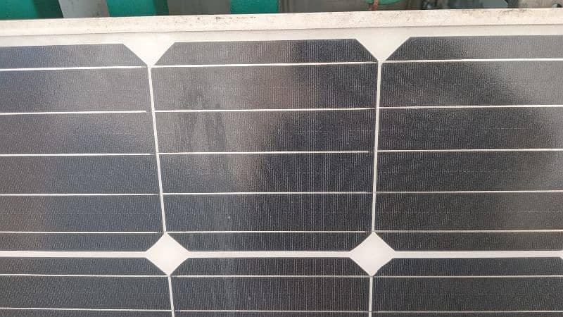 Solar panel with plastic air cooler 9