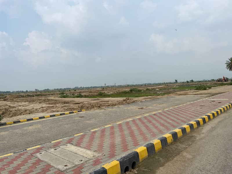 All Dues Clear On 75 feet Road 1 Kanal A1 Block Plot For Sale Jinnah Sector LDA City Lahore 4