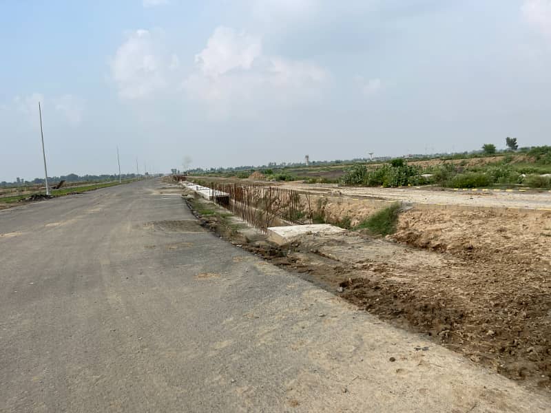 All Dues Clear On 75 feet Road 1 Kanal A1 Block Plot For Sale Jinnah Sector LDA City Lahore 16