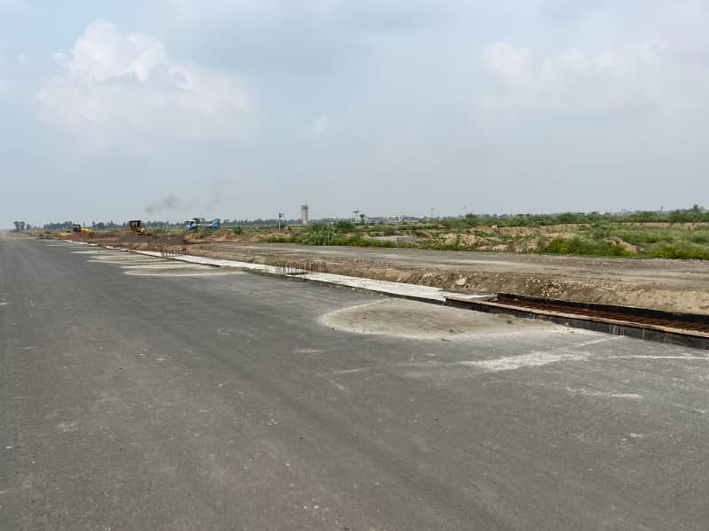 All Dues Clear On 75 feet Road 1 Kanal A1 Block Plot For Sale Jinnah Sector LDA City Lahore 21