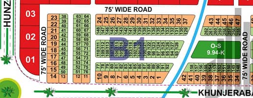 Cost Of Land 10 Marla B1 Block Plot For Sale In Jinnah Sector LDA City Lahore 0