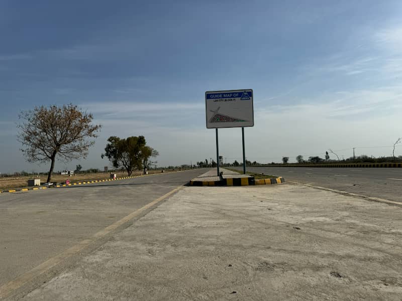 Possession Block On 150ft Road 5 Marla F Block Plot For Sale In Jinnah Sector LDA City Lahore 22