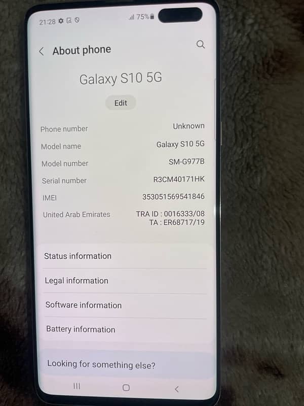 Samsung Galaxy S10 5G 8/256 3