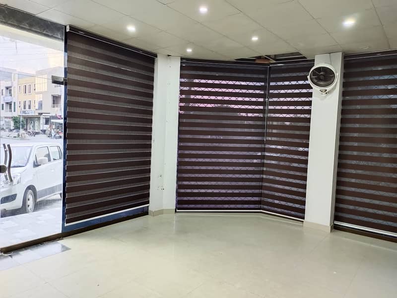 Blinds - Office Blinds - Roller Zebra Blind - Window Wooden Blinds 9