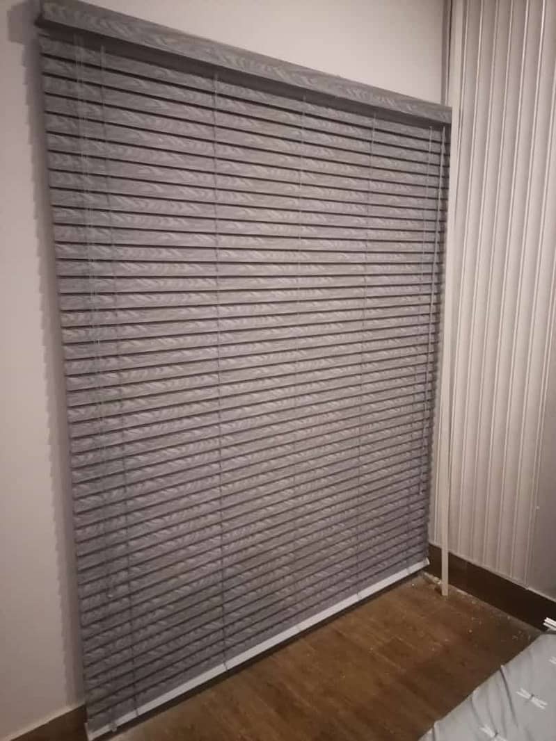 Blinds - Office Blinds - Roller Zebra Blind - Window Wooden Blinds 12