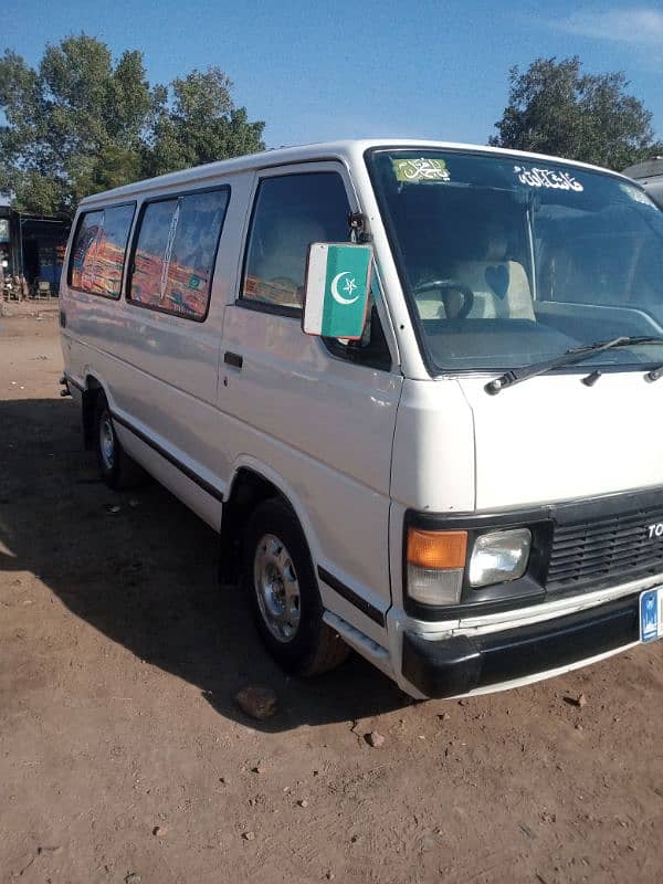 Toyota hiace 1985 model 7