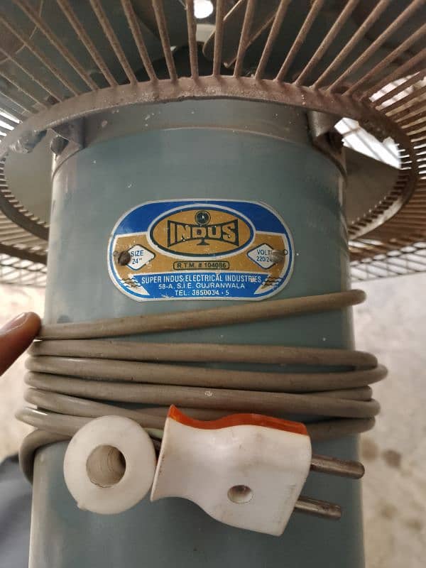 indus padestal fan copper winding 0