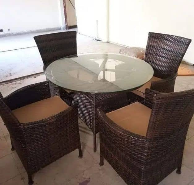 Outdoor Dining Set Rattan/Cane/Wicker furniture – Restaurant 3