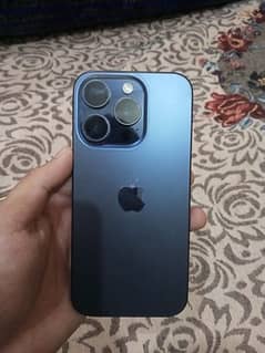 I Phone 15 Pro With Box Blue