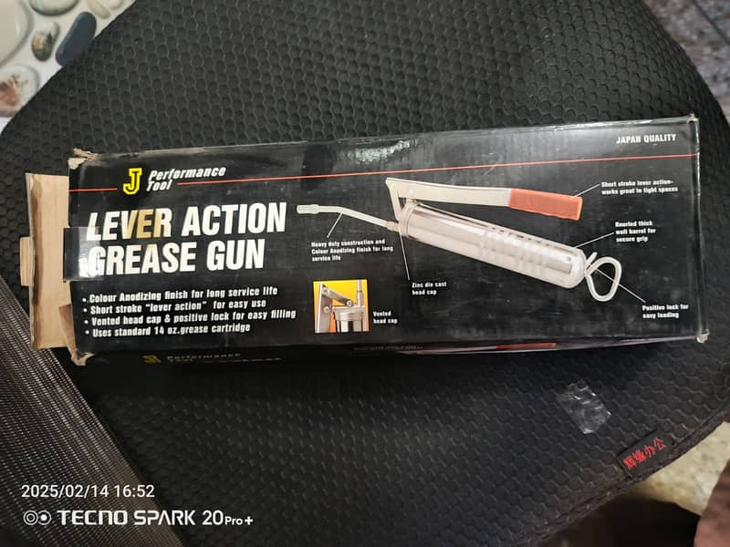 Lever action grease gun For Sale 2