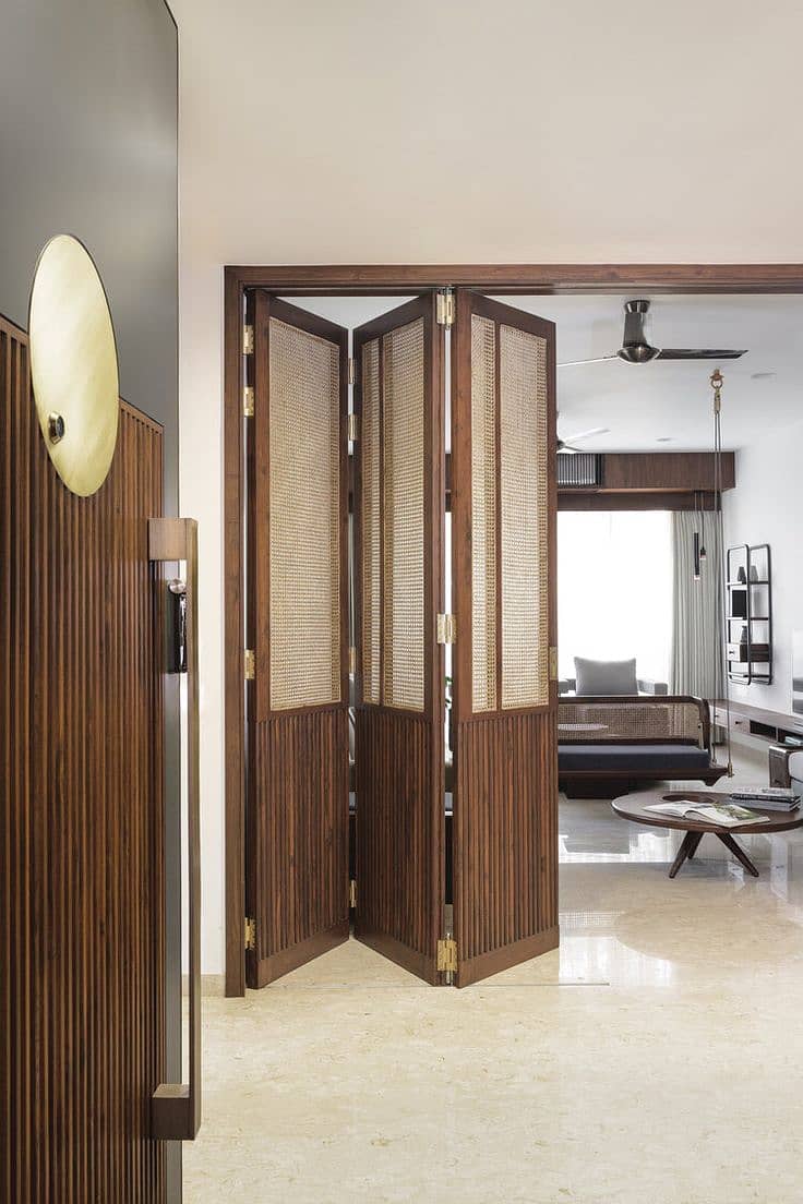 door/folding door/partition door/stylish door/wood door/slide door 6